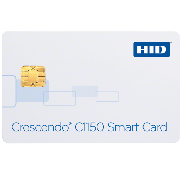 Контактная смарт-карта HID Crescendo C1150 (PKI +iCLASS +MIFARE +HID Prox/Indala 401150T