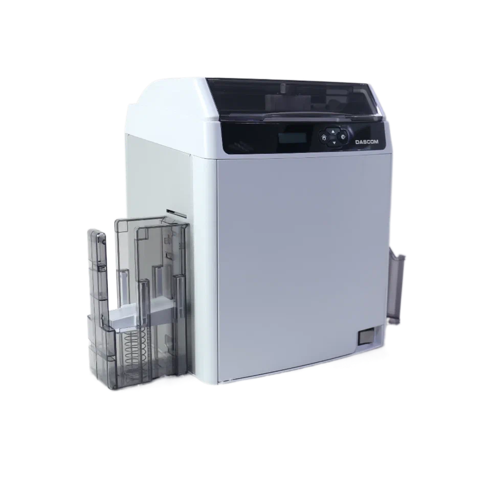 Принтер пластиковых карт Dascom DC-7600, двусторонняя ретрансферная печать, 600 dpi, USB, USB2, Ethernet, RS-232, 28.896.0246