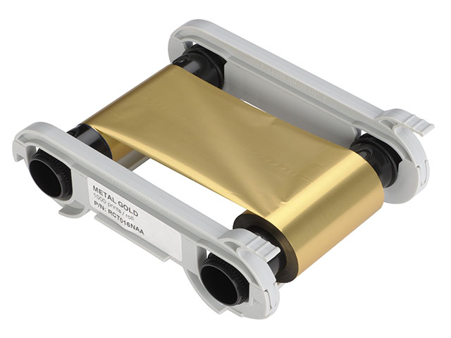 Золотая монохромная лента Evolis Gold 1000 отпечатков RCT016NAA (Zenius)