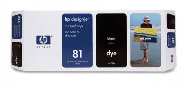 Печатающая головка HP 81 (black/cleaner) (C4950A)