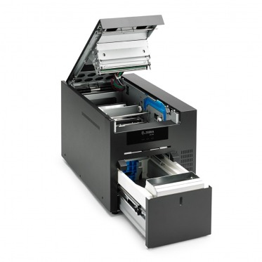 Принтер пластиковых карт односторонней сублимационной печати Zebra ZC10L, 300 dpi, USB