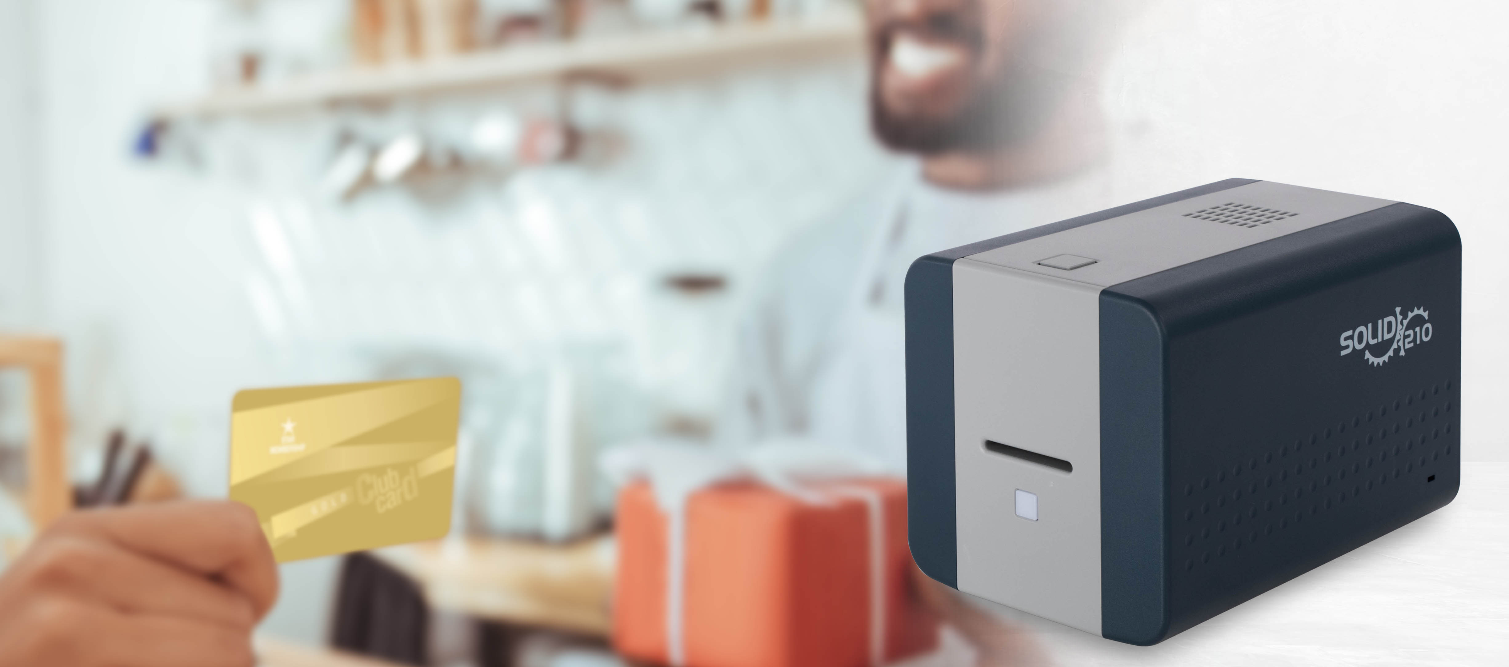 Принтер пластиковых карт Advent SOLID-210S, 300 dpi, USB ASOL2S