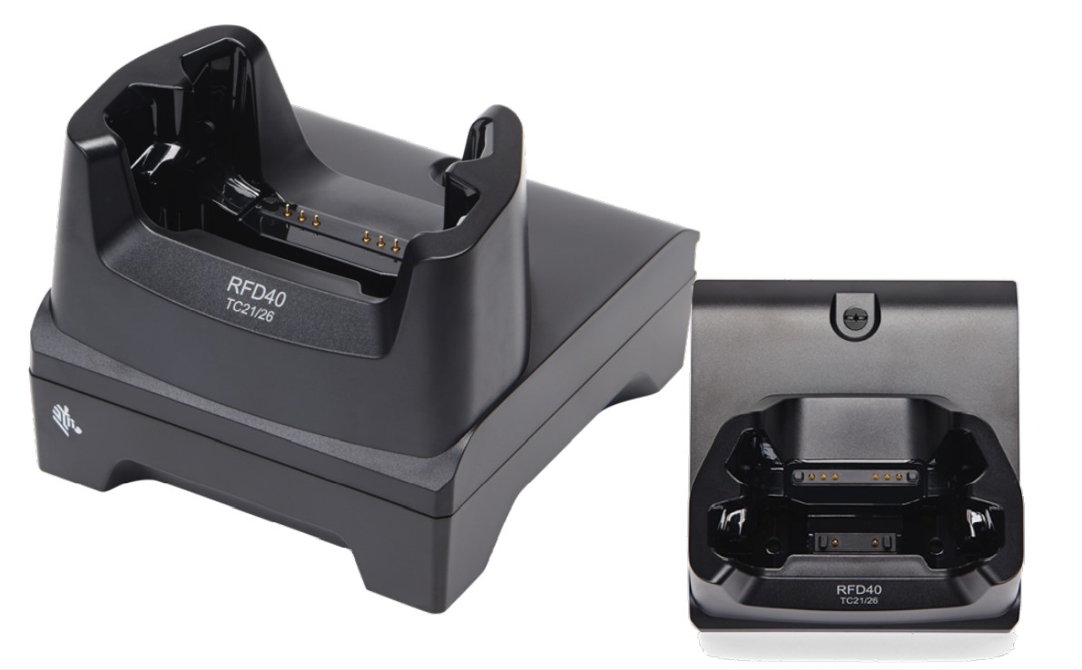 Однослотовый кредл на RFD40 для TC21, TC26 CRD1S0T-RFD40-TC2X-CHG-1R