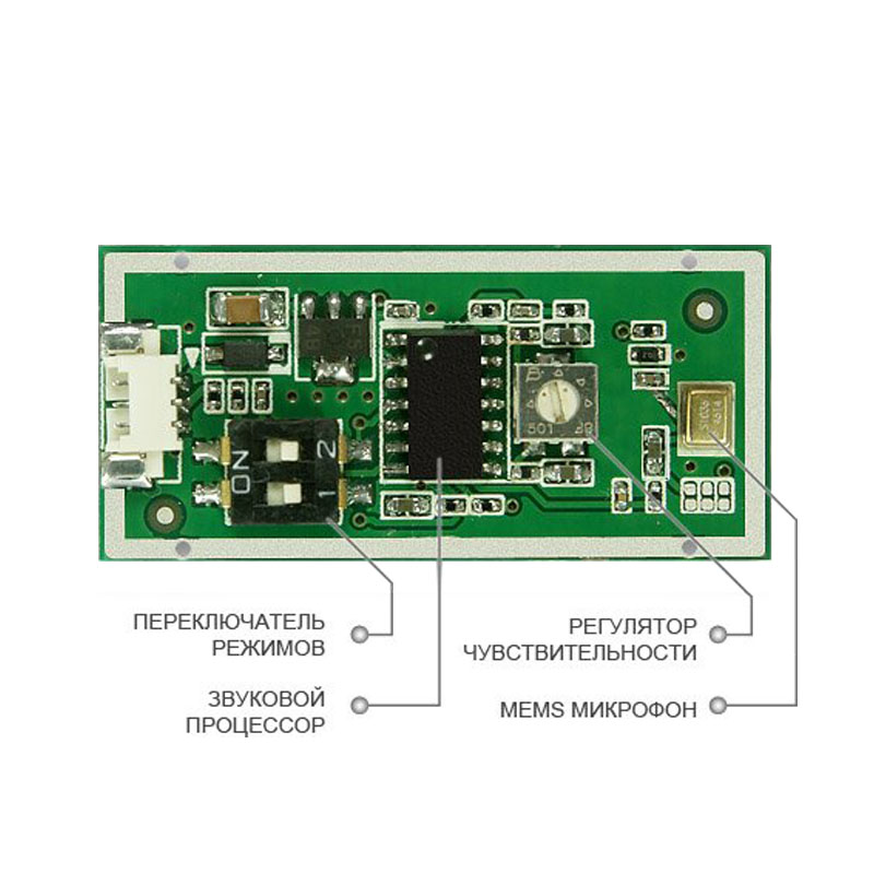 Высокочувствительный MEMS-микрофон M-60