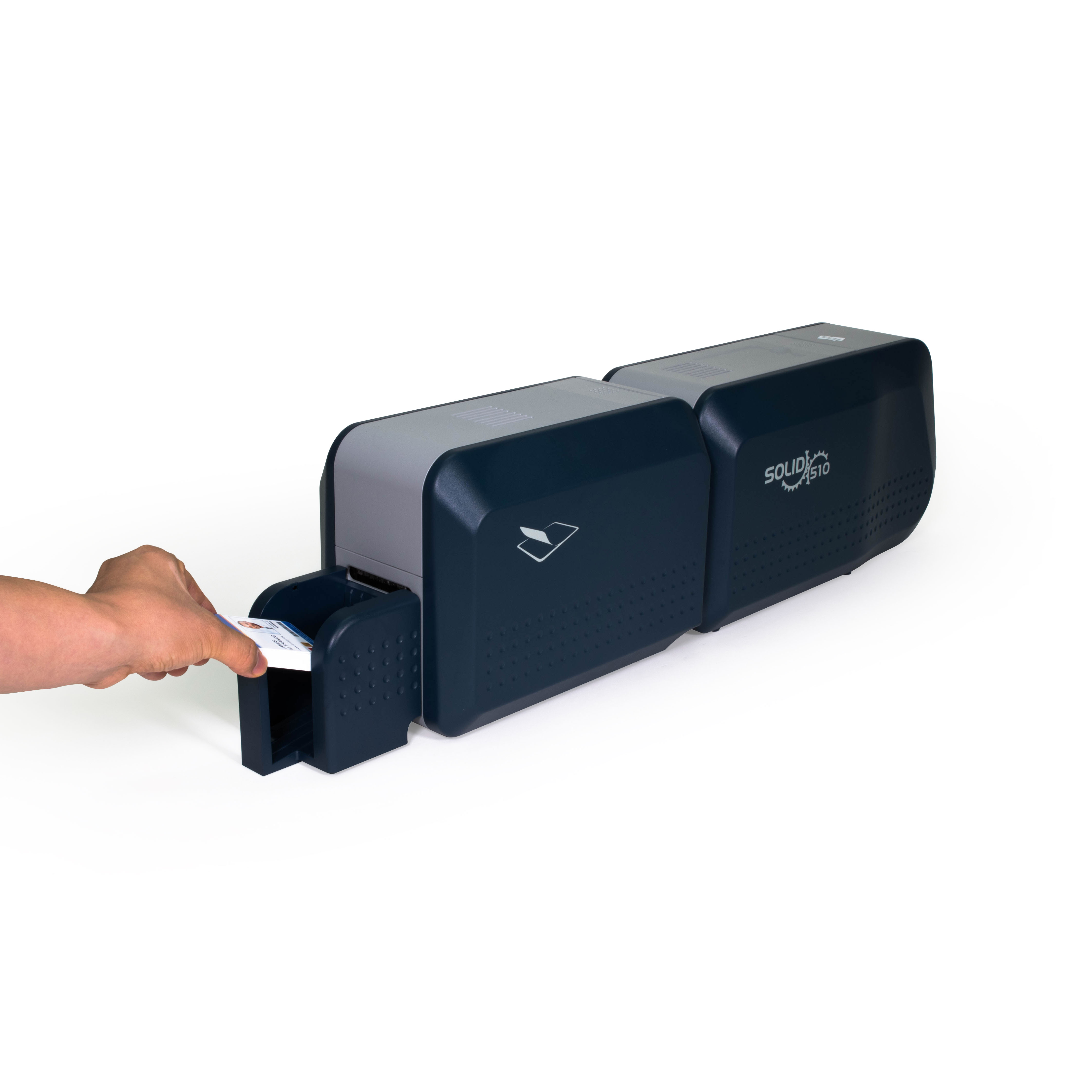 Принтер пластиковых карт Advent SOLID-510L-E двусторонний с ламинатором, 300 dpi, USB, Ethernet  ASOL5L-E