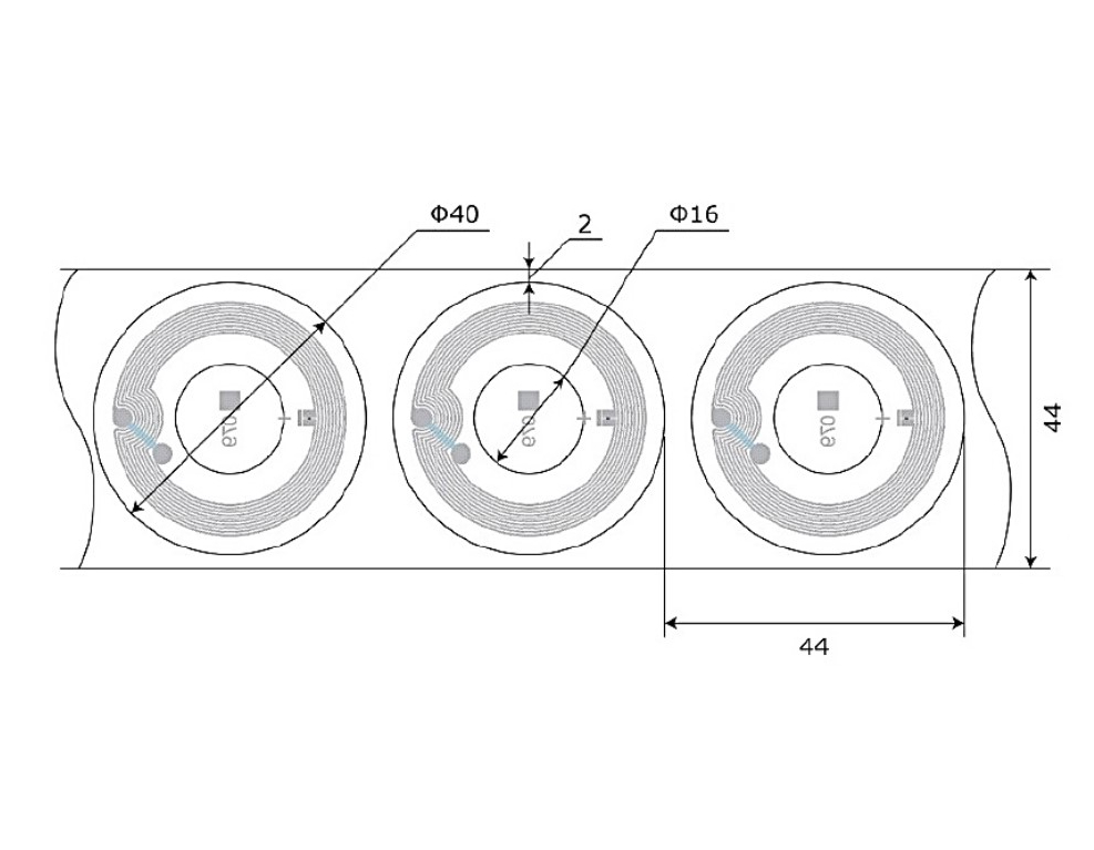 NFC этикетка Силтэк S-Tag PL-0079