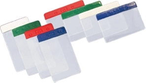 Карман для бейджа IDC 06 синий