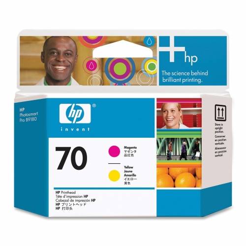 Печатающая головка HP 70 (magenta/yellow) (C9406A)