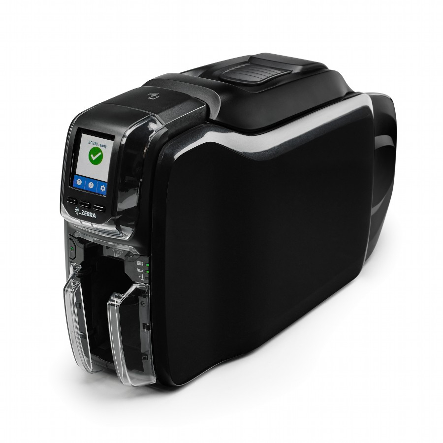 Принтер пластиковых карт Zebra ZC350, 300 dpi, Ethernet, USB, Wi-Fi ZC35-000W000EM00