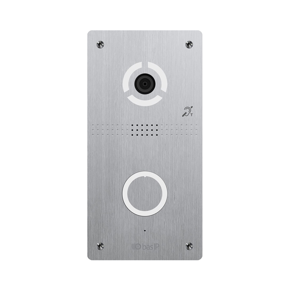 Вызывная панель с индукционной петлей AV-04FDIP SILVER