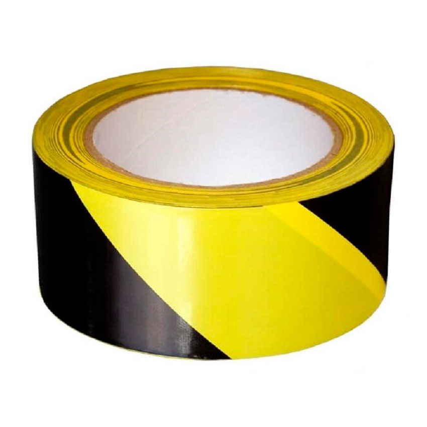 Предупреждающая лента для обозначения опасных мест Brady WS8V, винил, черно-желтая gws255313