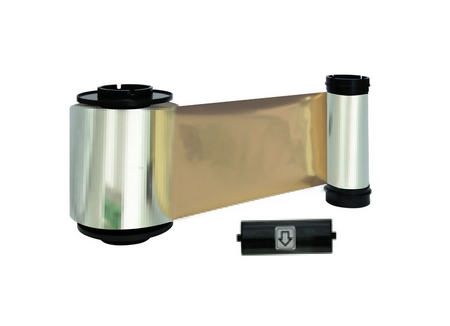 Красящая лента золотого цвета на 1200 отпечатков для принтера Advent SOLID ASOL-MG1200