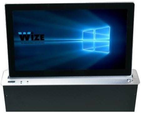 Выдвижной монитор Wize Pro Genius Fixed WR-17GF (черный) (AVX 112271)