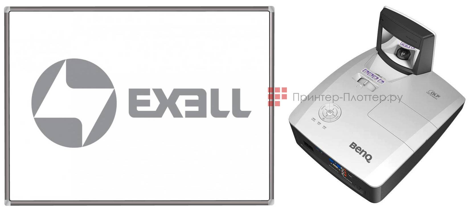Интерактивный комплект Exell EWB9140 + BenQ MW855UST+ (DGS 109633)