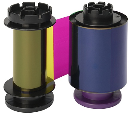 Полноцветная лента Evolis YMCFK 400 отпечатков RT5F014NAA