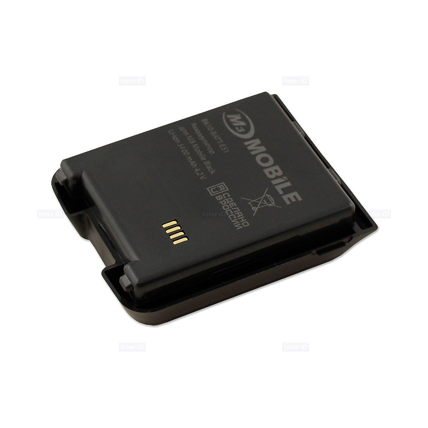Аккумулятор для ТСД M3 Mobile Black стандартной емкости 3400 мАч BTRYID-M3M-3400