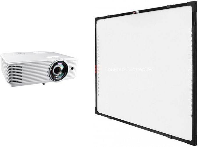 Интерактивный комплект IQBoard TN082 + Optoma X308STe + Wize WTH130 (AVX 121820)