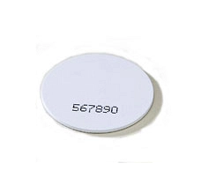 Диск белый, ПВХ пластик, D25, Mifare1K